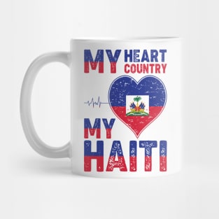 Happy Haitian Flag Day Celebration Haiti Love Mug